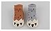 Julvie Anti-Slip Thick Winter Socks(2 Pairs) for Baby 0-4yrs with Claws Print