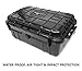 CASEMATIX Compact Waterproof Microphone Travel Case Bag - Designed to Carry Blue Raspberry Premium Mobile USB Microphone for PC, Mac, iPhone and iPad - Rugged Outer Shell and dense Foam