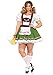 Leg Avenue Women's Plus-Size Oktoberfest Sweetie Costume, Multi, 3X