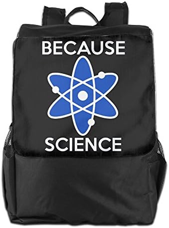 Eshanqu Because Science School Travel Laptop Shoulders Backpack Bag