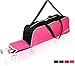 Athletico Baseball Tote Bag - Tote Bag for Baseball, T-Ball & Softball Equipment & Gear for Kids, Youth, and Adults | Holds Bat, Helmet, Glove, & Shoes | Fence Hook (Pink)
