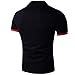 Men's Tee,Neartime Slim Sports Short Sleeve Polo Shirt T-shirts Tops for Work