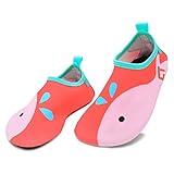 Wxbox Kids Swim Water Shoes Barefoot Aqua Socks Shoes for Beach Pool Surfing Yoga Toddler Girls Boys