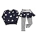 DaySeventh Kid Girls Love Heart Long Sleeve Shirt Sweater+Pants Skirt Sports Suit