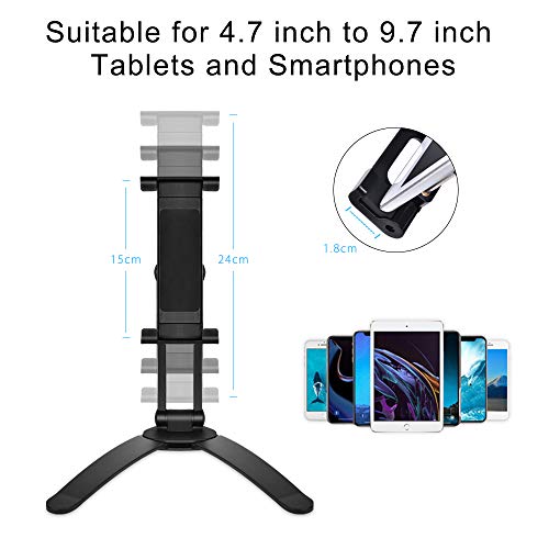 2 in 1 Wall Mount Tablet Holder Kitchen Desktop Stand for 4.7