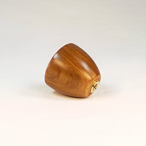 Lamp Finial, Teak, Cup Pattern 3