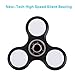 Fidget Spinner[LED Light], Koolife Glow Hand Spinner Relieve Stress Toy- Perfect for ADD, ADHD, Anxiety and Autism Adult Children - with Protect Case