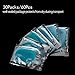 LEKEONE 30 Sets of 60 Pads Abs Trainer Replacement Gel Sheet for EMS AB Trainer, Waist Trimmer Belt, ABS Toner Body Muscle Trainer,ABS Stimulator.