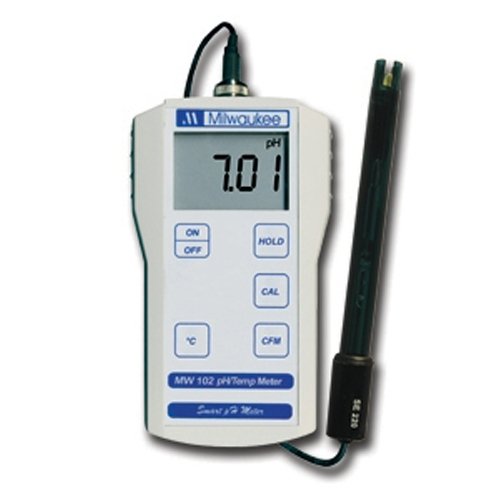 Milwaukee Instruments MW102 PH and Temperature Meter (3-(Pack))