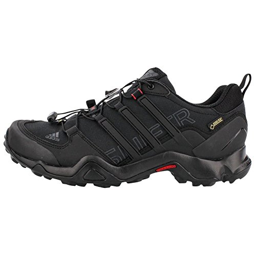 adidas Outdoor Men's Terrex Swift R GTX Black/Dark Grey/Power Red Sneaker 9.5 D (M)