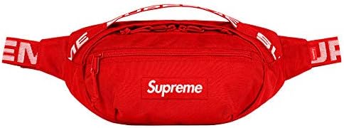 Sixth Street Fashionable Pockets, Shoulder Strap, Shoulder Bag, Hip hop Sports Bag (Red)