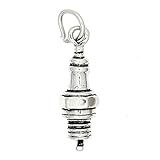 Sterling Silver Oxidized Three Dimensional Mechanic