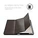 iPad Pro 10.5 (2017) Case, Snugg Leather Ultra-Thin iPad Pro 10.5 (2017) Protective Flip Stand Dark Roast Brown for Apple iPad Pro 10.5 (2017)