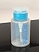 Beauticom Blue Push Down Clear Acetone-Labeled 6 Oz Dispenser