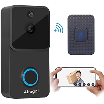 Amazon.com: Abegal Wireless Video Doorbell, 720P Full HD