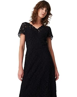 Mango Women's Guipure Gown