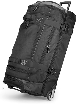 Amazon.com | Samsonite Ripstop Wheeled Rolling Duffel Bag, Blue