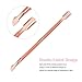 Cuticle Pusher and Spoon Nail Cleaner - Dual-use Professional Stainless Steel-Cuticle Remover and Cutter Scraper Trimmer, Nail Art Tool for Fingernails and Toenails, Manicure and Pedicure Kit
