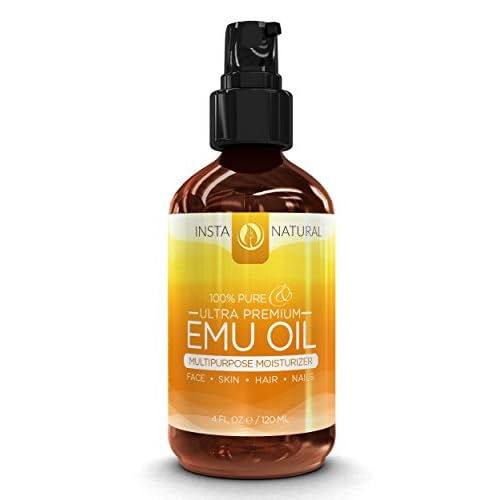 100% Pure Emu Oil - Best Natural Oil For Face, Skin, Hair Growth, Stretch Marks, Scars, Nails, Muscle & Joint... image