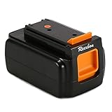 LBXR36 36V MAX 40V Lithium Battery Replacement for Black & Decker LBX36 LBX2040 BL2036 BL1336, LST136 TC220 LST220 LST400 Cordless Power Tools(2.0Ah, Li-ion) by REEXBON
