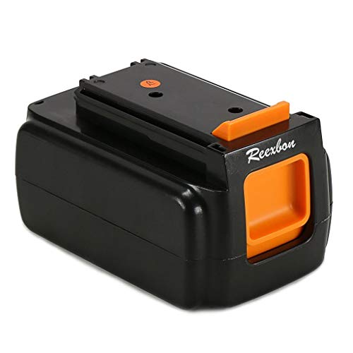 LBXR36 36V MAX 40V Lithium Battery Replacement for Black & Decker LBX36 LBX2040 BL2036 BL1336, LST136 TC220 LST220 LST400 Cordless Power Tools(2.0Ah, Li-ion) by REEXBON