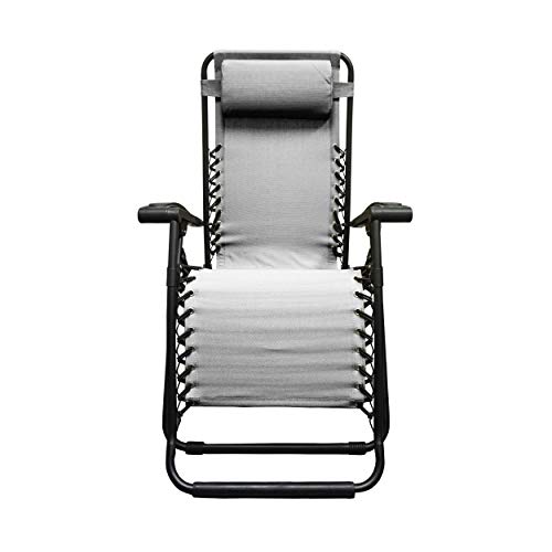 Caravan Sports Infinity Zero Gravity Chair, Grey (Certified Refurbished)