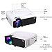 Projector, Turewell Mini Projector, 2400 Lumens 176'' Display Portable LED Projector, Multimedia Home Theater Video Projector with HDMI Cable, Support 1080P HDMI USB SD Card VGA AV TV Laptop PC