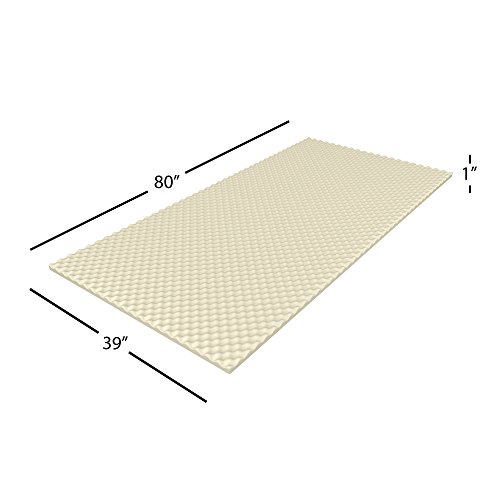 Egg Crate Mattress Topper Twin XL designed to add extra comfort and