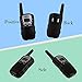 Zomei T388 2Pcs Mini Walkie Talkie 3-5KM Range 22-Channel FRS/GMRS UHF Two-Way Radios Coloful Walkie-Talkie For Kids(Black)