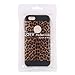 iPhone 6s Case, iPhone 6 Case, LOEV Slim Fit Shockproof Dual Layer Hybrid Protective Case, Tough Hard PC Armor & Soft Rubber Bumper Cover for Apple iPhone 6/6S - Leopard Print Pattern
