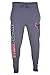 Ultra Game NBA Men's Soft Fleece Active Jogger Sweatpants , Heather Charcoal18, X-Large