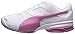 PUMA Women's Tazon 6 WN's fm Cross-Trainer Shoe White/Fuchsia Purple Silver, 9 M US
