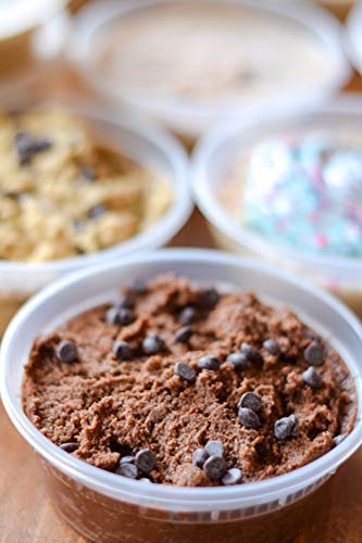 Viva La Dough Edible Cookie Dough - 100% Egg-Free - Best of: Starter Kit (4 Flavors - 4 Pack) - Thumbnail 3