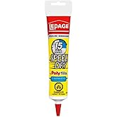 Polyfilla 15 Minute Speed Dry Spackling - 162 ml | Super Fast-Drying, Ready-Mixed Spackling Compound Dries In 15 Mins. Sandable, Paintable &amp; Easy Water Clean-Up