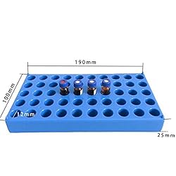 (2 Packs) Vial Rack, 2ml HPLC Sample Bottles Rack