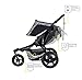 BOB Revolution Flex 3.0 Duallie Jogging Stroller, Lunar Black [Old Version]