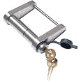 InfiniteRule Security 61130 | Trailer Latch Lock for DEMCO EZ Latch 2-5/16" Ball & Gooseneck Couplers - Fits Cast Model Only
