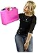 Life Made Better Carrying Organizer Case, Compatible with Magformers and Magna Tiles, Playset Organizer (Pink)