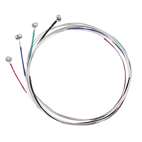 Vaorwne 4pcs A Set of Violin Strings E-A-D-G Core Steel+Nickel Wound Exquisite Stringed Musical Instrument Parts Accessories - Thumbnail 6