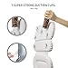 Simath Bath Pillow - Extra Large Soft Cushion for Any Size Tub, Jacuzzi. Nonslip Quick-Drying and Waterproof. Bathtub Spa Pillow for Neck, Shoulder and Head Support(21.9'' x 15'')