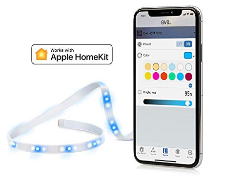 Eve Light Strip - Apple HomeKit Smart Home LED Lights Strip, Full Color Spectrum and White, 1800 Lumens - Image 2