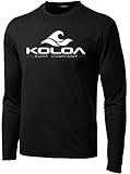 Koloa Surf Co. Wave Logo Long Sleeve Dri-Equip Athletic Shirts - Reg, Big & Tall