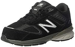 New Balance 990 V5 Sneaker, Black, 13 US Unisex