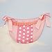 SoHo Pink Dancing Owl Baby Crib Nursery Bedding Set with Diaper bag 14 pcs set