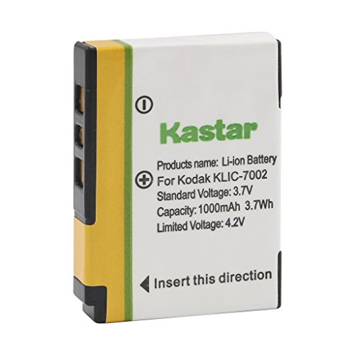 Kastar KLIC-7002 Battery (1-Pack) for Kodak EasyShare V530, EasyShare V530 Zoom, EasyShare V603, EasyShare V603 Zoom Cameras