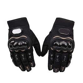 SHOPTOSHOP Winter Gloves Touch Screen Water Resistant Thermal Glove for Running Cycling Driving Phone Texting Outdoor Hiking Windproof Gifts for Men (Black L)