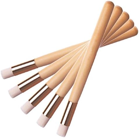 5pcs Portable Flat Nose Brush Blackhead Remover Pore Deep Cleaning Brush Skin Spa Face Cleaning Brush