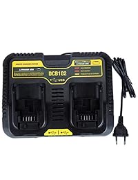DCB102 - Batería de ion de litio USB de 3 A para DeWalt 10,8 V 12 V 14,4 V 18 V 20 V DCB101 DCB200 DCB140 DCB105 DCB200