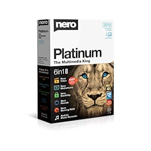 Nero Platinum 2019 Box|Platinum|1|One time|PC|Disc
