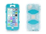 Griffin iPhone 5/5s, iPhone SE Rugged Case, Survivor All-Terrain Case, Clear/Blue - Impact Resistant Military-Duty Case